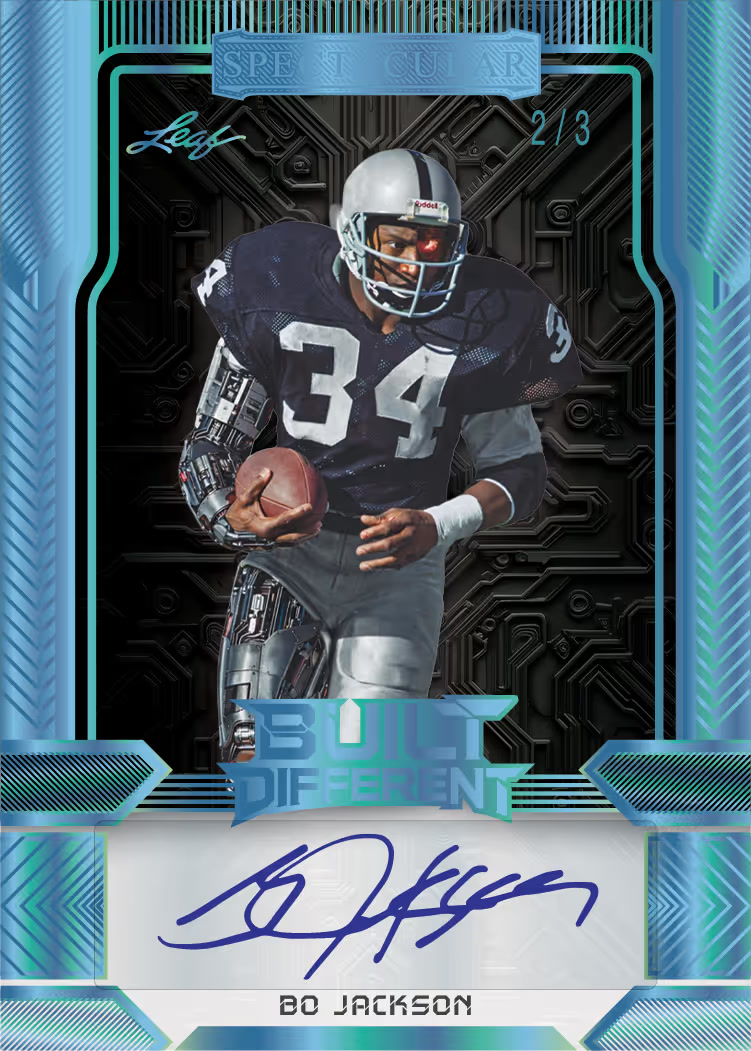 trading card from 2026 Leaf Spectacular Football, published by Leaf