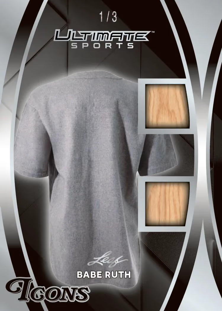 trading card from 2026 Leaf Ultimate Sports, published by Leaf