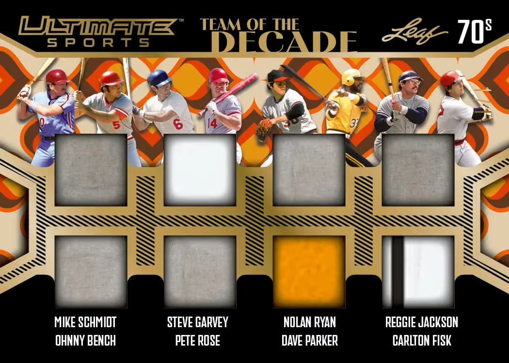 SC trading card, 8-Team of the Decade parallel from 2026 Leaf Ultimate Sports by Leaf