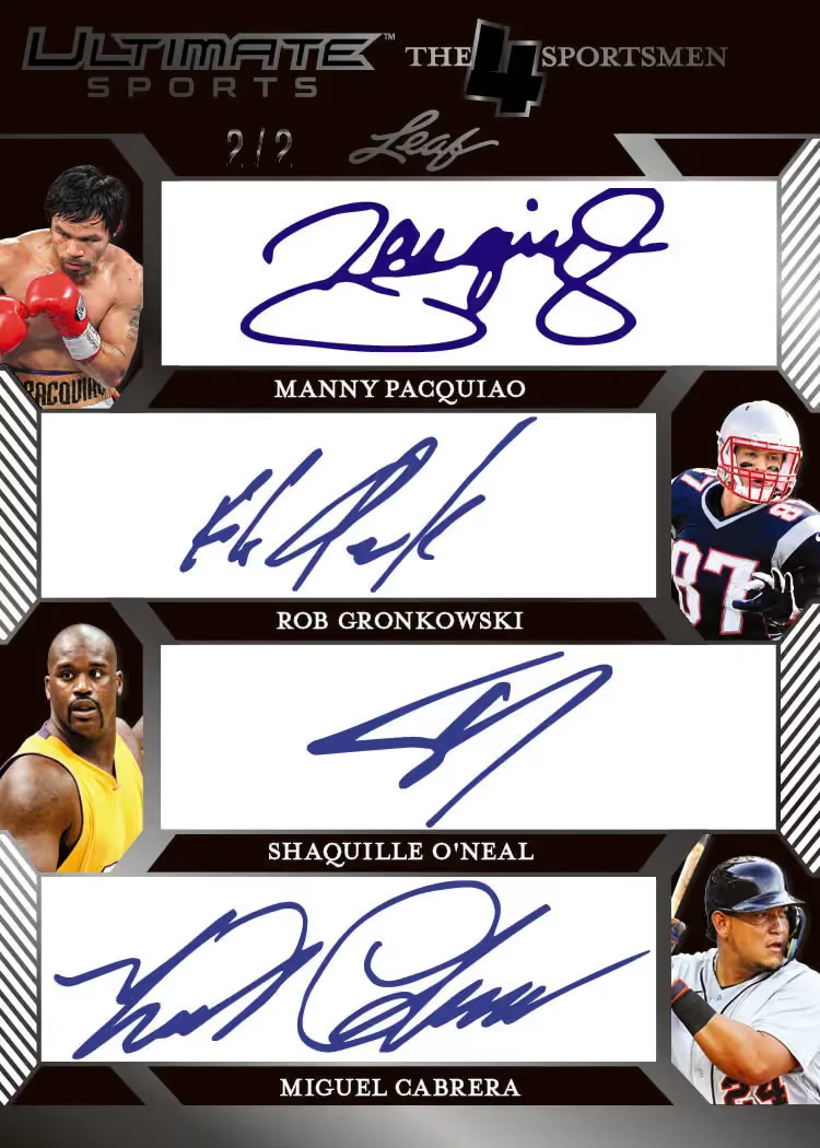trading card from 2026 Leaf Ultimate Sports, published by Leaf