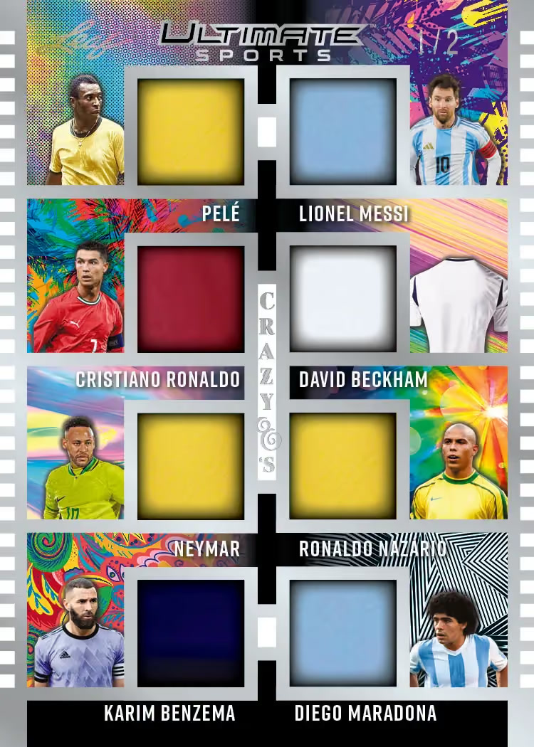 trading card from 2026 Leaf Ultimate Sports, published by Leaf