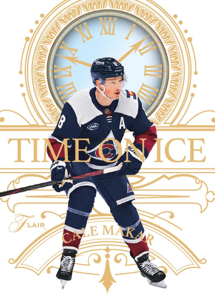 trading card from 2025-26 Flair Hockey, published by Upper Deck