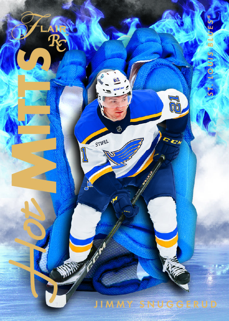 trading card from 2025-26 Flair Hockey, published by Upper Deck