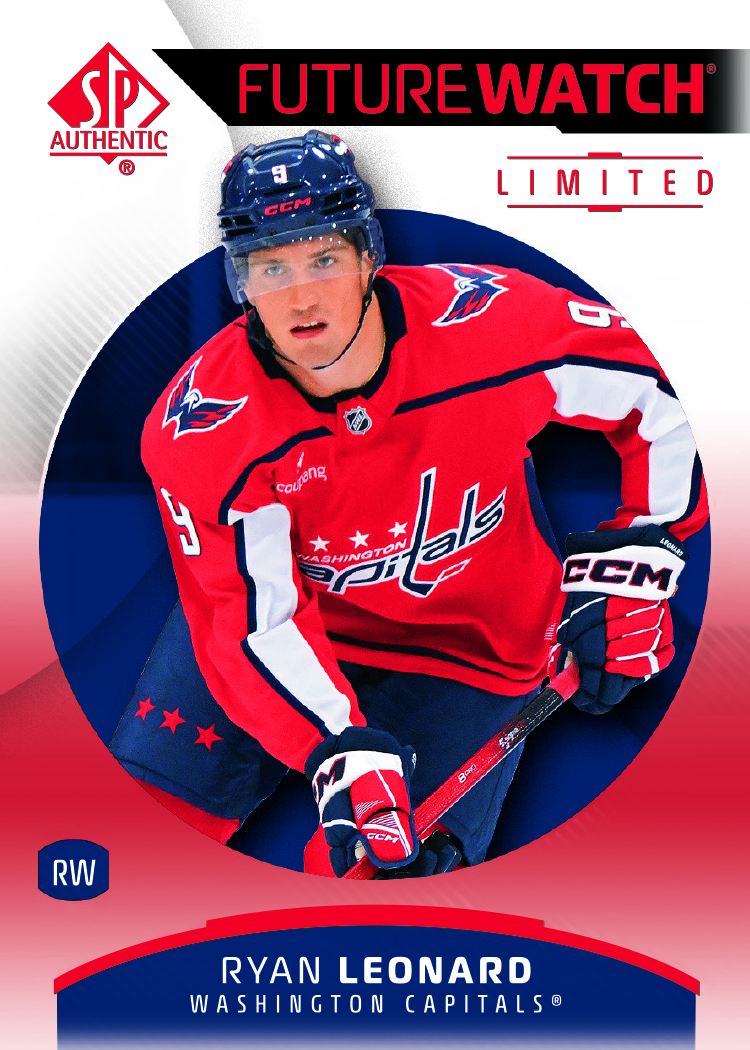 Leonard trading card, 2025 26 NHL SPA F3 pg33 crd133 parallel from 2025-26 SP Authentic by Upper Deck