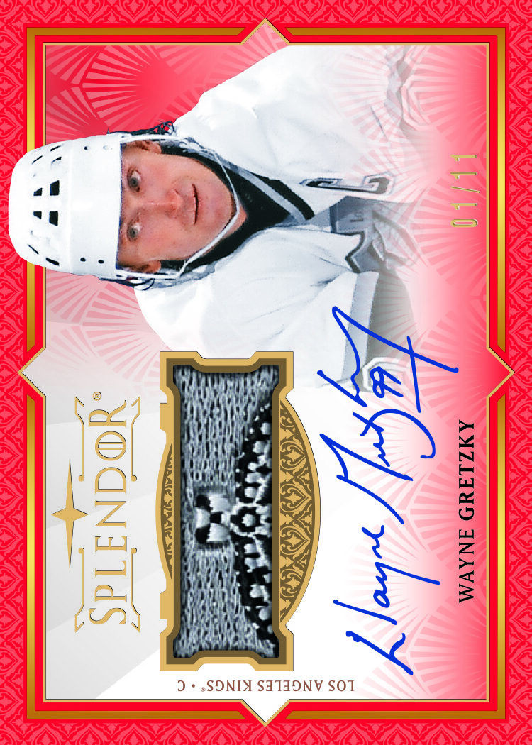 Gretzky-e1789148091526 trading card, 25 26 NHL Splendor F3 Pg51 Crd BDWG parallel from 2025-26 Splendor by Upper Deck