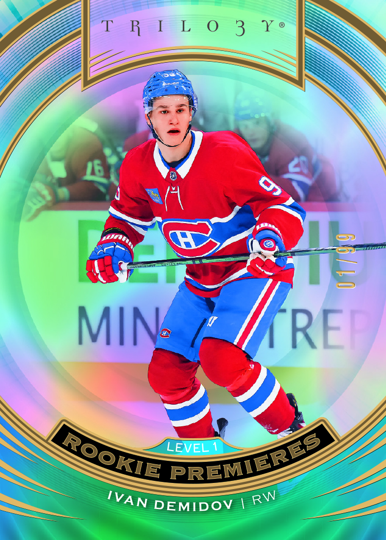 Demidov trading card, 25 26 UD-Extended F45 pg15 crd T21 parallel from 2025-26 UD Extended Series by Upper Deck