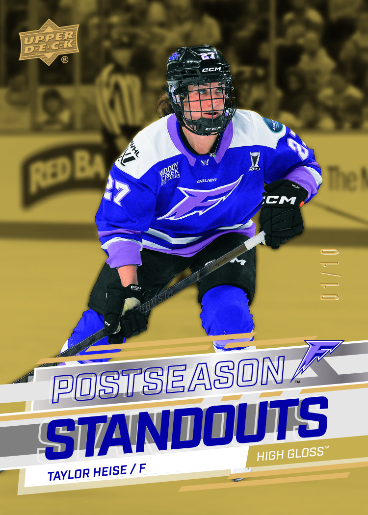 trading card from 2025-26 UD PWHL, published by Upper Deck