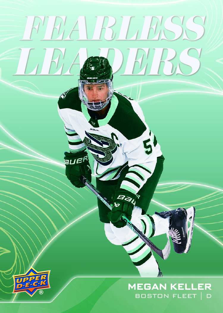 Keller trading card, 2025 26-UD-PWHL F70 p11 crd FL1 parallel from 2025-26 UD PWHL by Upper Deck