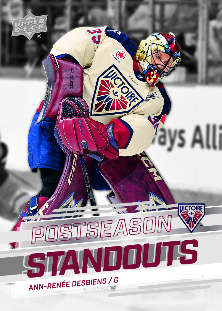trading card from 2025-26 UD PWHL, published by Upper Deck