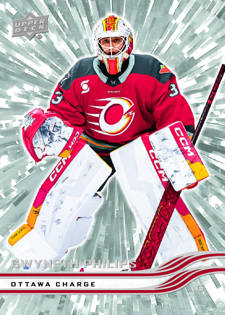 trading card from 2025-26 UD PWHL, published by Upper Deck