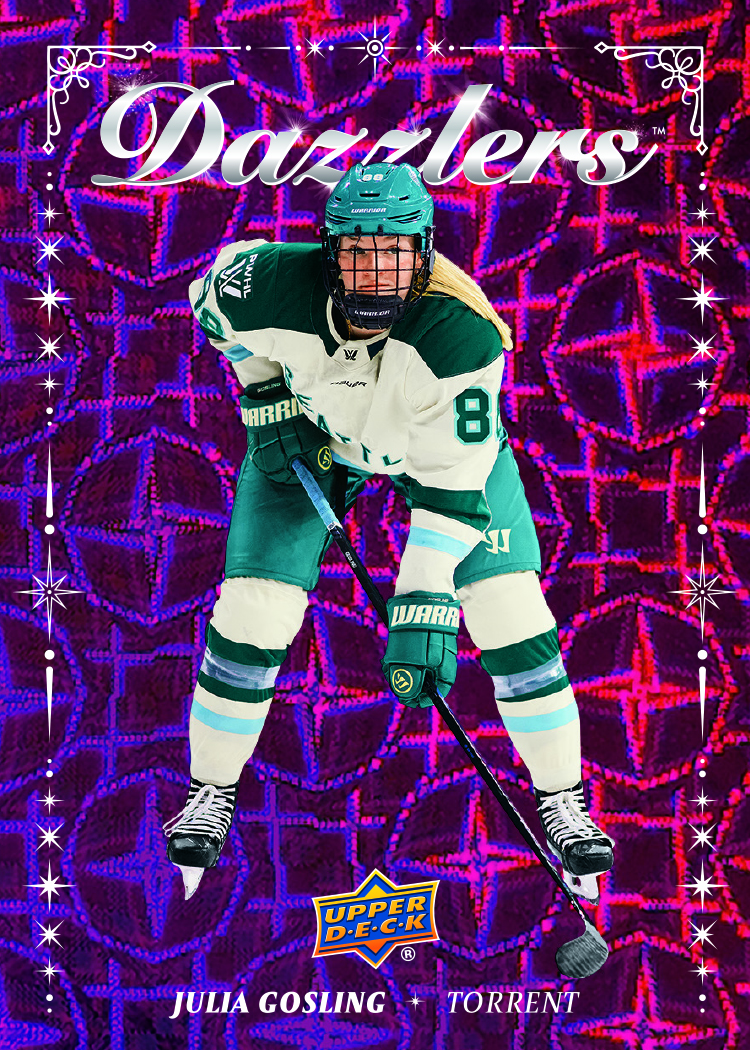 Gosling trading card, 2025 26-UD-PWHL F14 p7 crd DZ7 parallel from 2025-26 UD PWHL by Upper Deck