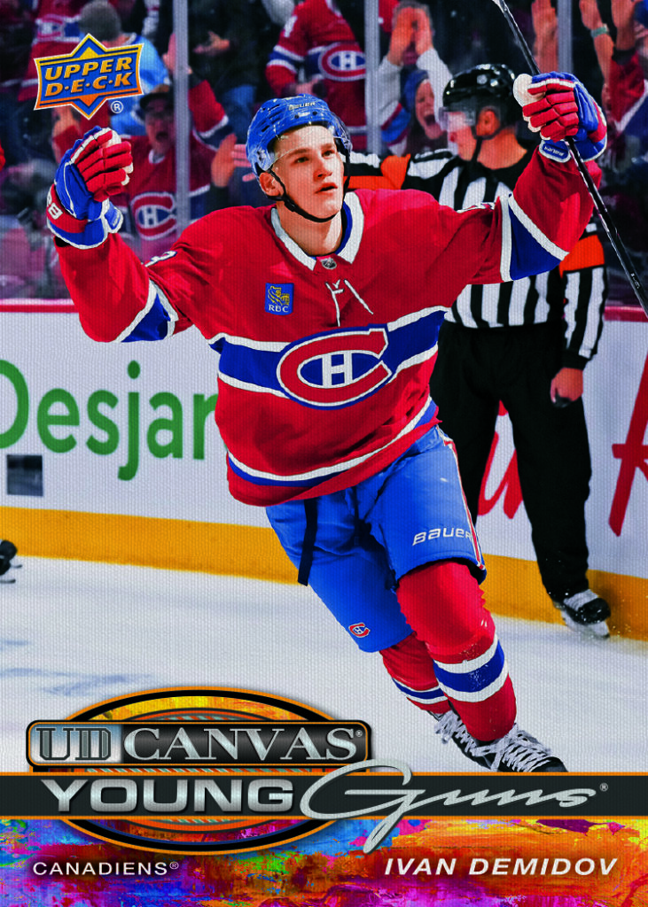 Demidov trading card, 25 26 NHL UD2 F32 PG21 Crd 231 parallel from 2025-26 Upper Deck Series 2 by Upper Deck