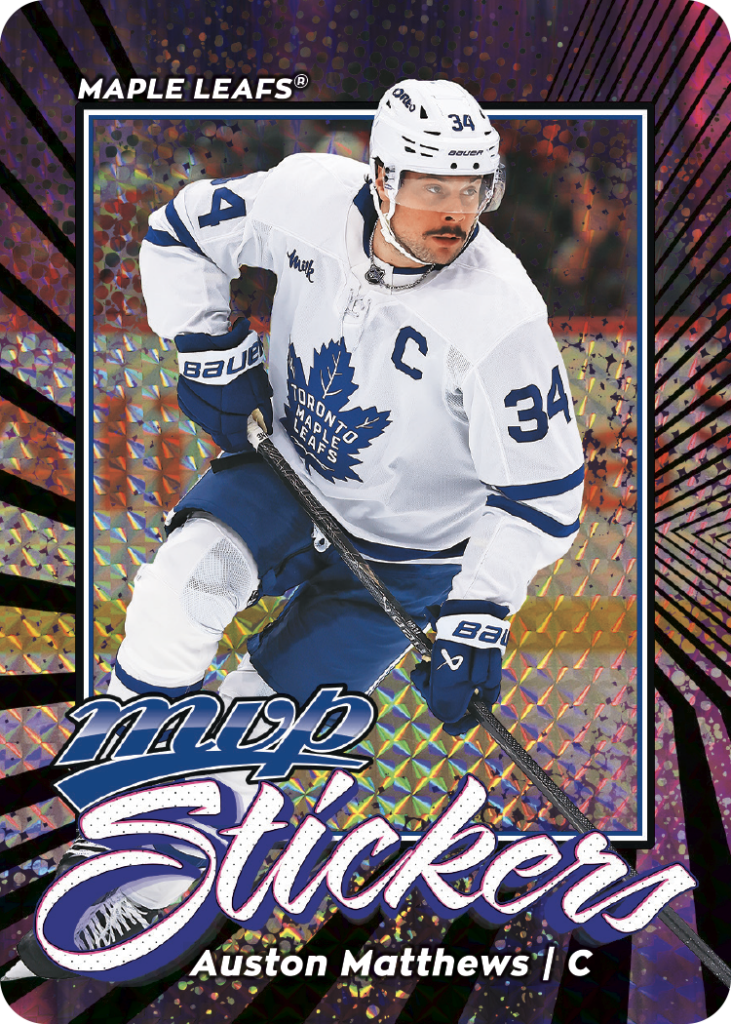 Matthews trading card, 26 27 MVP F23 pg54 crd MVP54 parallel from 2026-27 MVP by Upper Deck