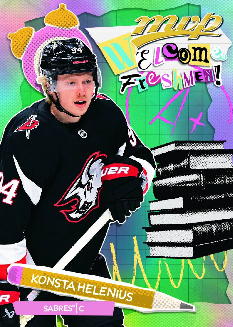 Helenius trading card, 26 27 MVP F22 pg22 crd WF2 parallel from 2026-27 MVP by Upper Deck
