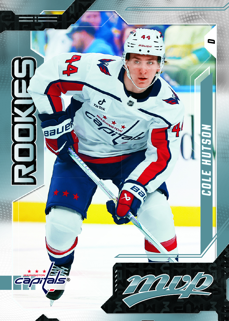 Hutson trading card, 26 27 MVP F3 pg38 crd238 parallel from 2026-27 MVP by Upper Deck