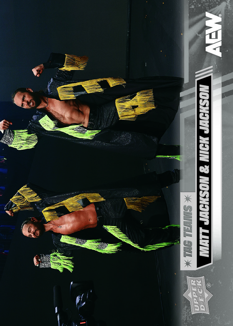 trading card from 2026 AEW, published by Upper Deck
