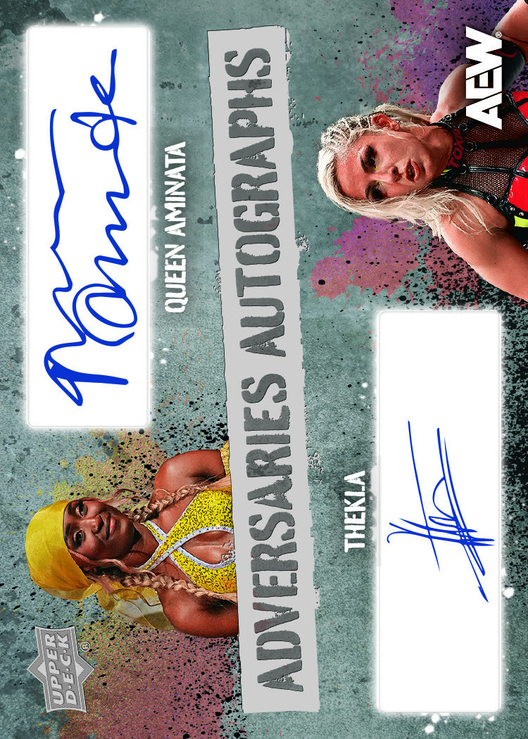 trading card from 2026 AEW, published by Upper Deck