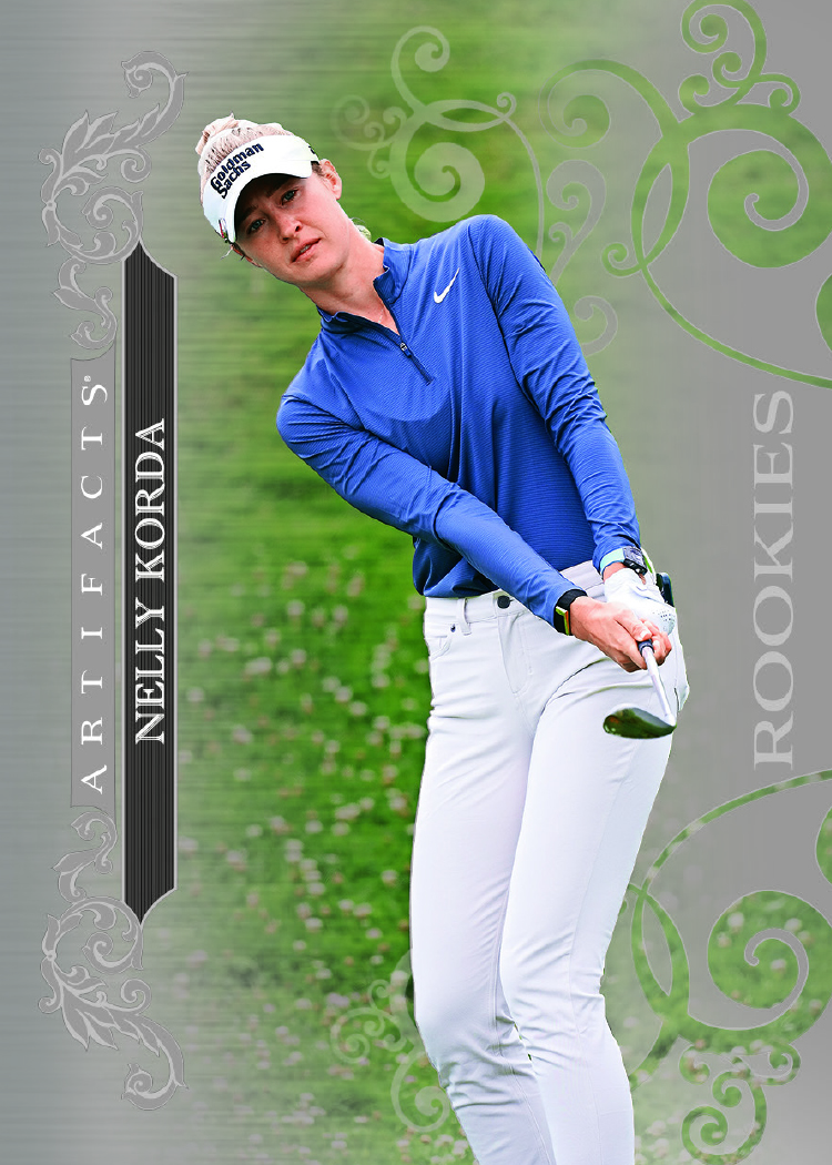 trading card from 2026 Artifacts Golf, published by Upper Deck