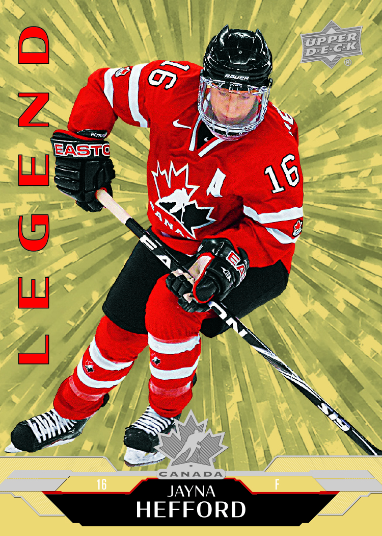 trading card from 2026 Team Canada, published by Upper Deck
