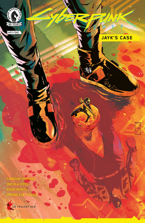 Cover of Cyberpunk 2077: Jayk's Case #1, published by Dark Horse