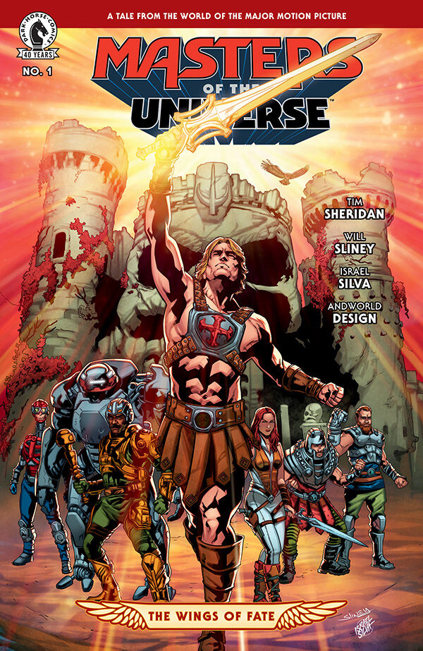 Cover of He-Man and the Masters of the Universe: The Wings of Fate #1, published by Dark Horse