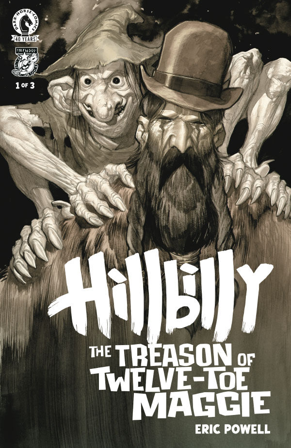 Cover of Hillbilly: The Treason of Twelve-Toe Maggie #1, published by Dark Horse