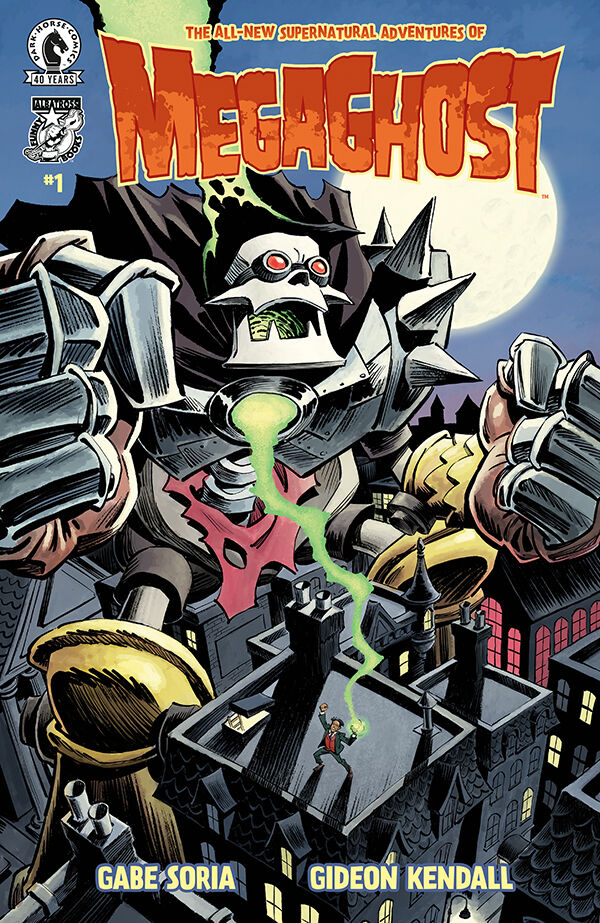 Cover of Megaghost Volume 2 #1, published by Dark Horse