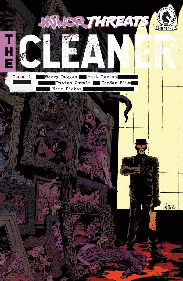 Cover of Minor Threats: The Cleaner #1, published by Dark Horse