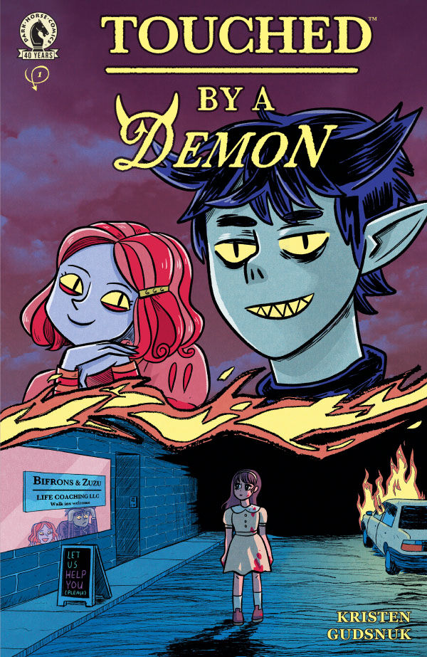 Cover of Touched by a Demon #1, published by Dark Horse