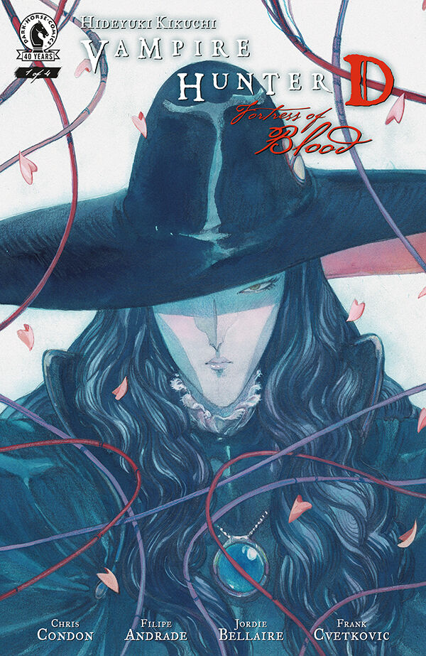 Cover of Vampire Hunter D: Fortress of Blood #1, published by Dark Horse