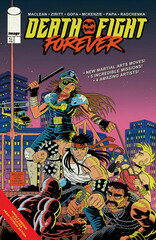 Cover of DEATH FIGHT FOREVER #1, published by Image