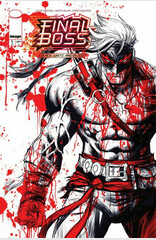 Cover of FINAL BOSS #1 BLACK WHITE AND BLOOD REPRINT, published by Image