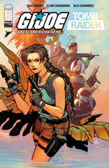 Cover of G.I. JOE: A REAL AMERICAN HERO TOMB RAIDER #1, published by Image