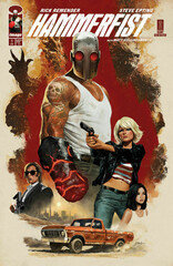 Cover of HAMMERFIST #1, published by Image