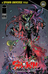 Cover of I SAW SPAWN A TWISTED CHRISTMAS TALE #1, published by Image