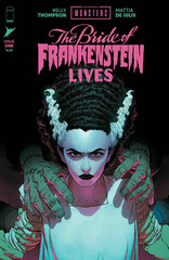 Cover of UNIVERSAL MONSTERS: BRIDE OF FRANKENSTEIN LIVES #1, published by Image