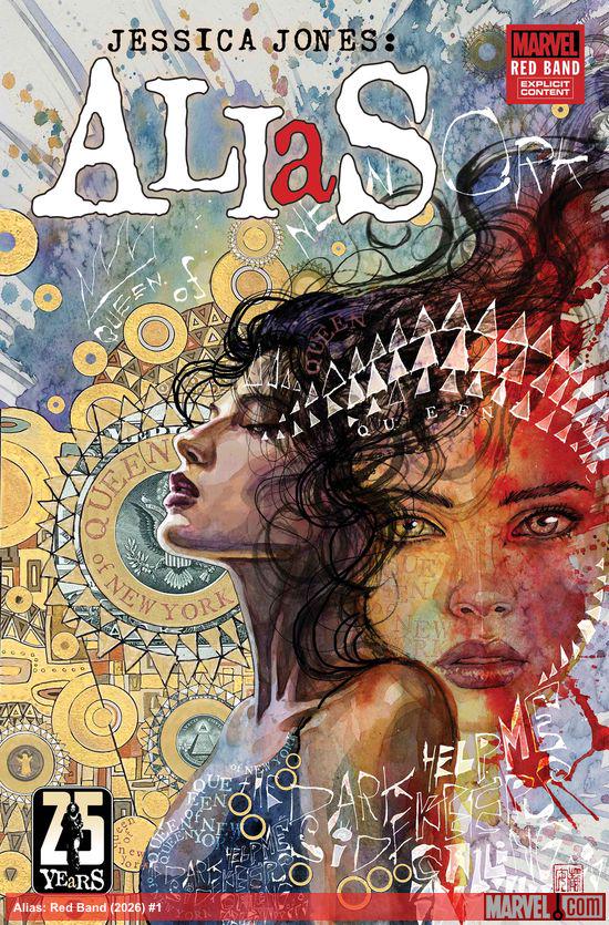 Cover of Alias: Red Band #1, published by Marvel