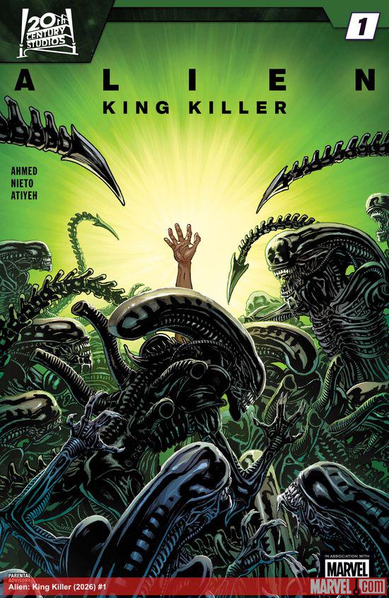 Cover of Alien: King Killer #1, published by Marvel