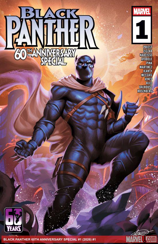 Cover of Black Panther 60Th Anniversary Special #1, published by Marvel