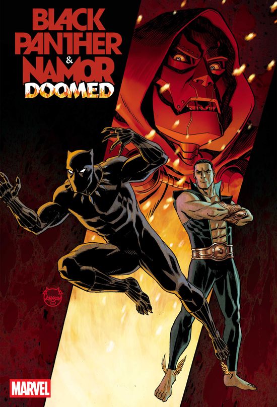 Cover of Black Panther/Namor: Doomed #1, published by Marvel