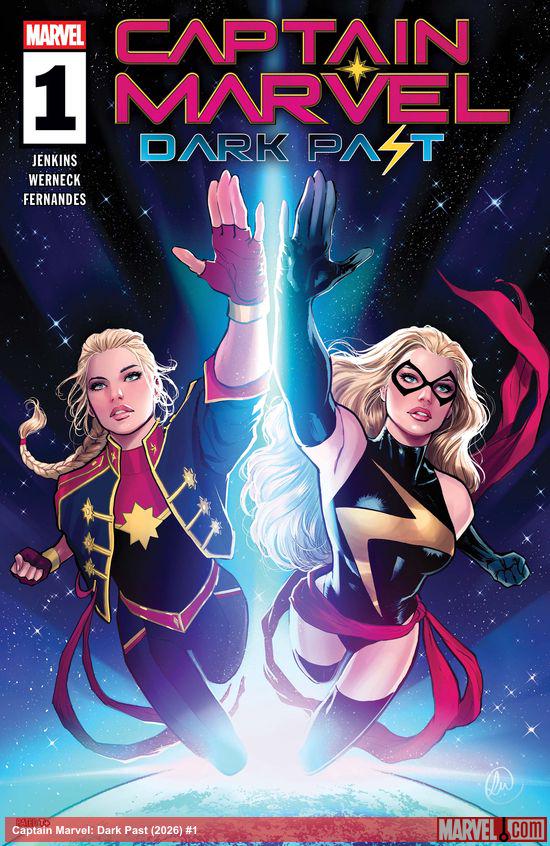 Cover of Captain Marvel: Dark Past #1, published by Marvel