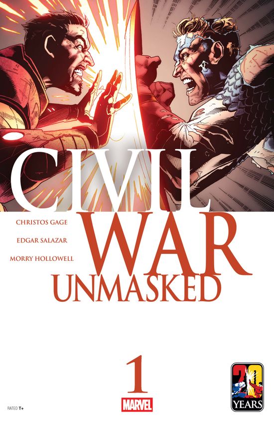 Cover of Civil War: Unmasked #1, published by Marvel