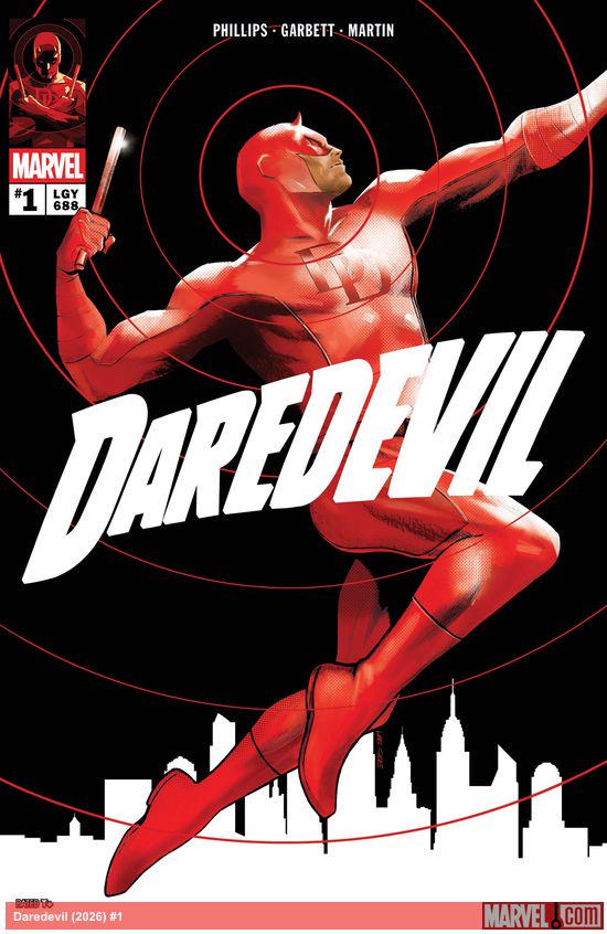 Cover of Daredevil #1, published by Marvel