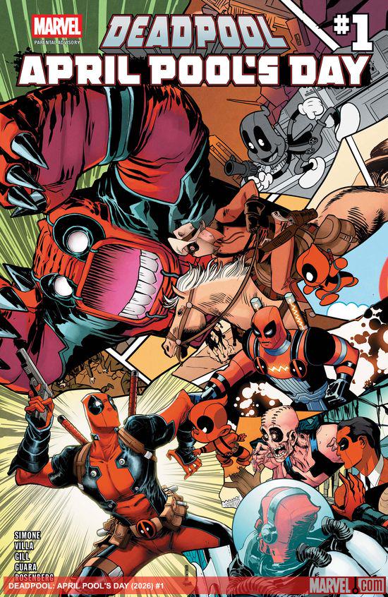 Cover of Deadpool: April Pool's Day #1, published by Marvel