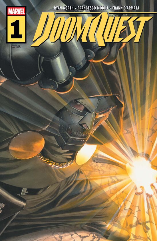 Cover of Doomquest #1, published by Marvel