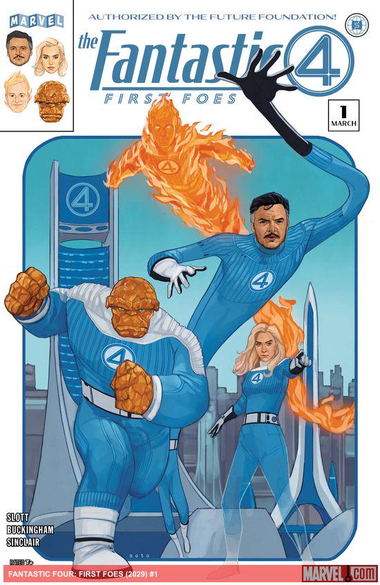 Cover of Fantastic Four: First Foes #1, published by Marvel