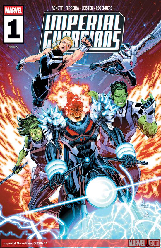 Cover of Imperial Guardians #1, published by Marvel