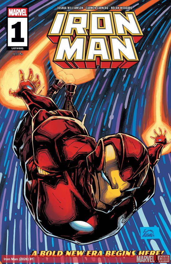 Cover of Iron Man #1, published by Marvel