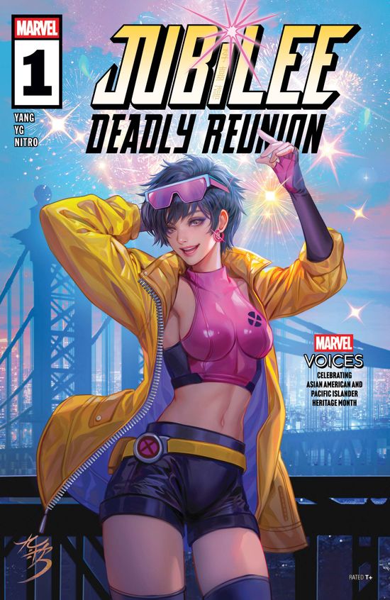 Cover of Jubilee: Deadly Reunion #1, published by Marvel