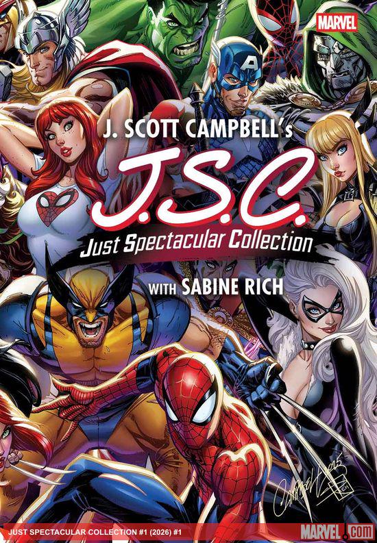 Cover of Just Spectacular Collection #1, published by Marvel
